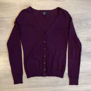Chic by Jacob Purple Cardigan